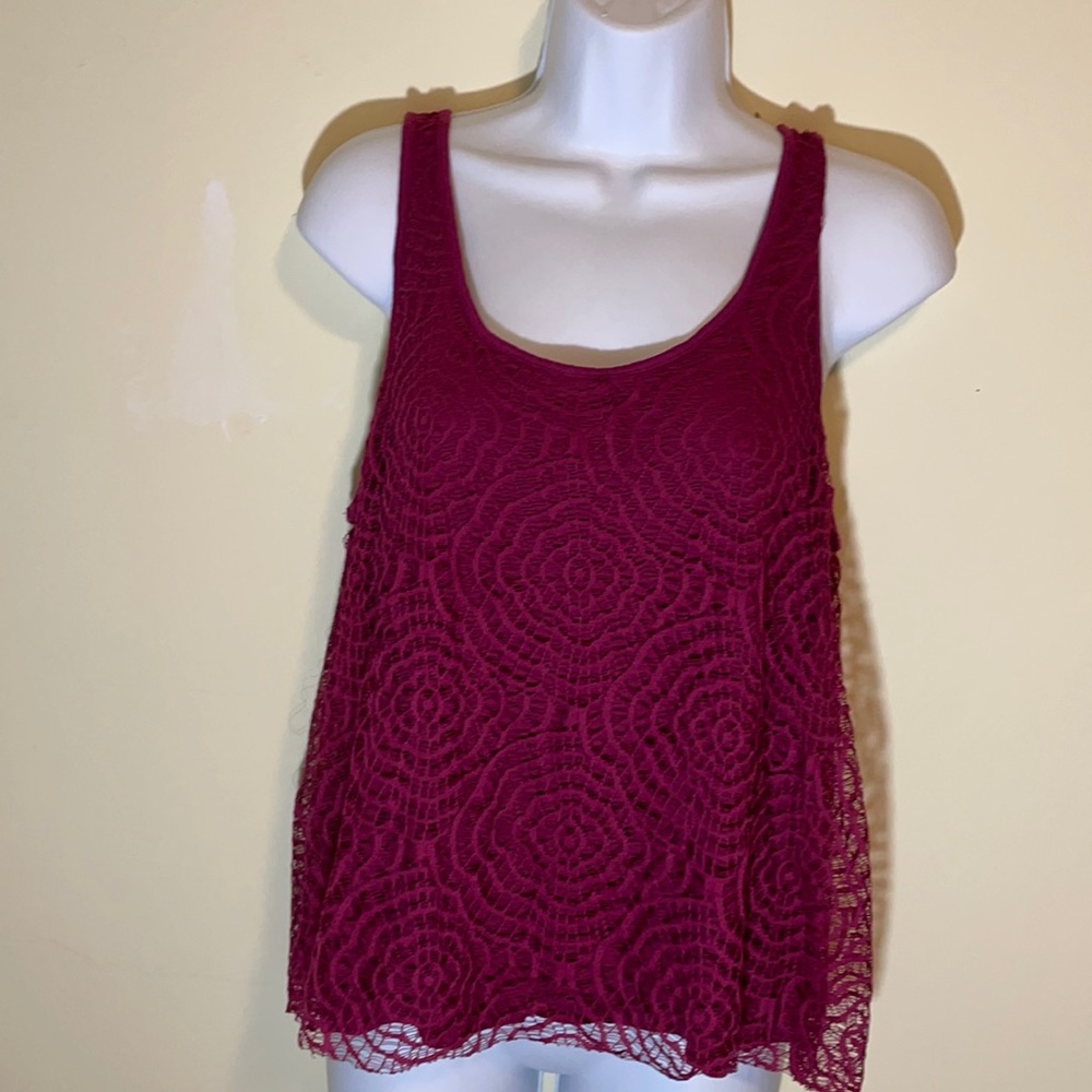 LC Lauren Conrad women blouse size L